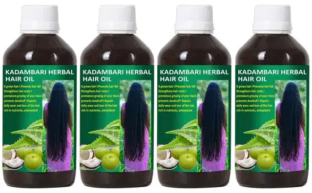Aadivasi Herbal Hair Oil (50 ml, Pack of 4)