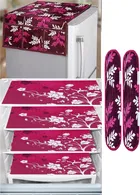 Knit 7 Pcs Fridge Cover Set 