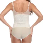 एयर ब्रेथ टम्मी गृप बेल्ट वैस्ट ट्रेनर ट्रिम्मर एंड स्लिमिंग कोर्सेट 3 हुक्स गिर्डल विद वायर सपोर्ट 