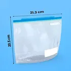 Crystal Slide Seal Bags, Multipurpose Transparent Slide Seal Bags 