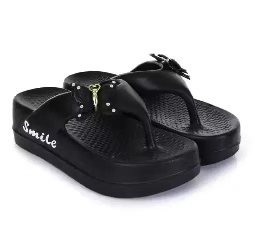 Slippers for Women, Black (7)