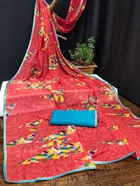 Georgette Printed Saree for Women 