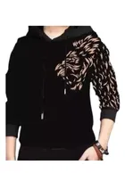 Cotton Blend Round Neck Hoodie for Boys 