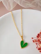 Gold Plated Chain & Pendant for Women & Girls 