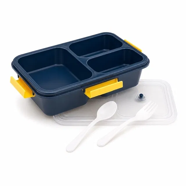 Anjani Tokyo Plastic Lunch Box (Pack of 1, Assorted)