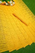 Net Floral Saree for Women 