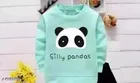 Hosiery Cotton Printed Clothing Set for Kids, Sea Green 