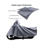 Polyester Scooty Cover with Free Mask 
