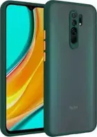 Back Cover for Mi Redmi 9 Prime, Poco M2, Green, Hard Case