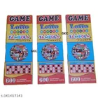 Tambola Tickets for Kids (Multicolor, Set of 3)