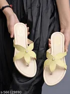 Shoetopia Girls Embellished Flat Sandals Beige Size 8