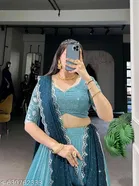 Embroidered Lehenga Choli for Women 