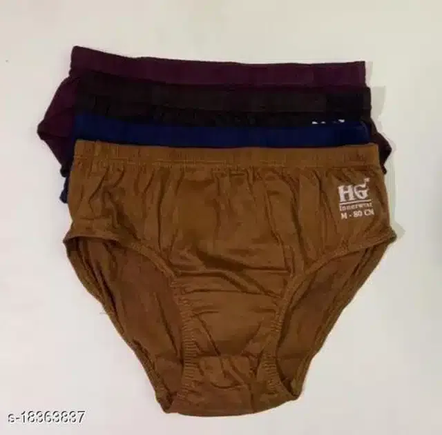 Cotton Briefs for Women (Multicolor, XS)