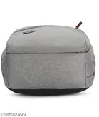 Canvas Backpack Bag, Grey