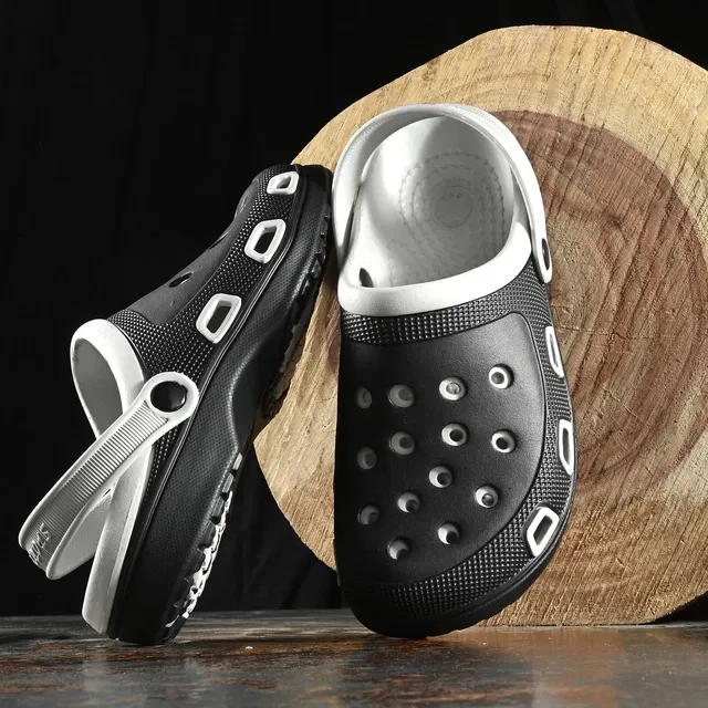 Clogs for Men (Black, 7)