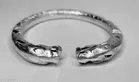 Aluminum Silver Coated Kada Bracelets for Women 