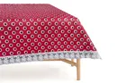 PVC Printed 4 Seaters Table Cover 