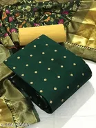 Cotton Silk Unstitched Suit for Women 