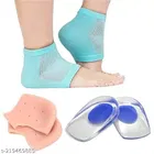 Moisturizing Silicon Gel Socks with Gel Pad & Foot Pad 
