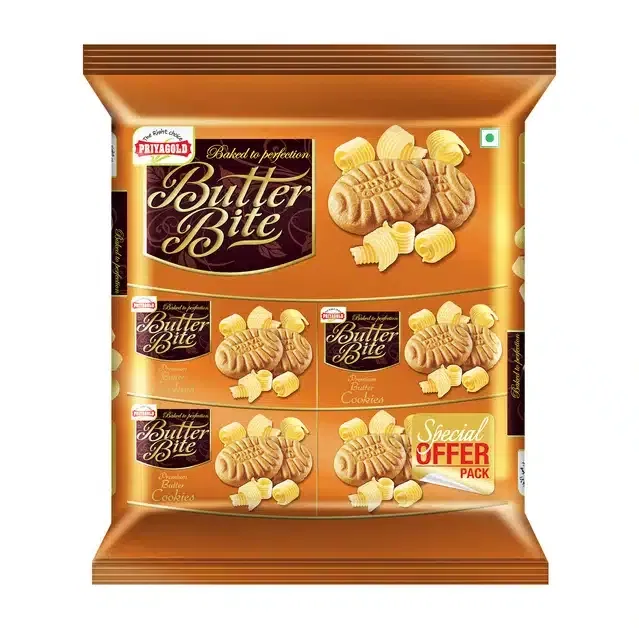 प्रियागोल्ड बटर बाइट 480 g