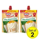 Dr. Oetker FunFoods Veg Mayonnaise original Eggless 2X60 g (Set of 2)