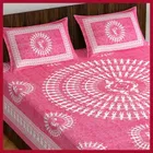 Double Bedsheet with 2 Pillow Covers 