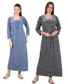 Woolen Hosiery Nighty for Women 