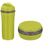 Asian Stainless Steel Lunch Box with Flask 