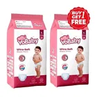 योबेबी बेबी डायपर लार्ज  2X28 Pcs 