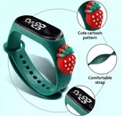 Silicone Strap Digital Watch for Kids 