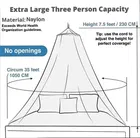 Polyester Double Bed Mosquito Net 