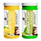 Park Daniel 100% Pure & Natural Lemon Peel Powder & Heena Leaf Powder 