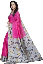 Art Silk Kalamkari Saree for Women 