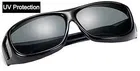 Sunglasses for Men & Women with UV 400 Protection, Black