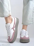 Shoetopia Girls Sneakers White 