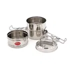 JENSONS Steel 3 Container Lunch Box 