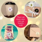 Floral Thank You Stickers 