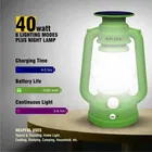 Solar LED Lantern with Night Lamp 