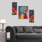 MDF 3 Pcs Designer Wall Painting for Home & Office 