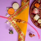 Chandan Akshat Rudraskha Rakhi 