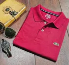 Polo Neck Solid T-Shirt for Men 