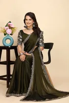 Chiffon Woven Design Saree for Women 
