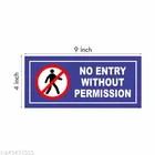 No Entry Stickers 