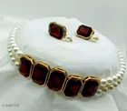 Women's Alloy Gold Plated Jewellery Set