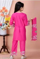 Cotton Kurta Set for Girls 