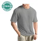 Round Neck Structured T-Shirt for Men 