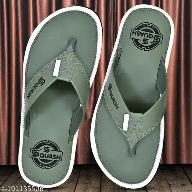 Flip Flop for Men (Green, 6)