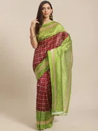 Mysore Silk Printed Saree for Women 