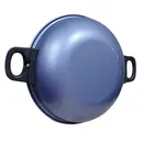 Aluminium Non-Stick Coating Kadai, Blue, 24 cm, 1500 ml