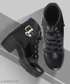 Boots for Women (Black, 3)